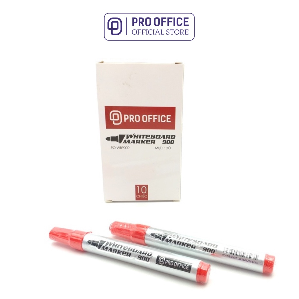 Bút Lông Viết Bảng PRO OFFICE - 1 Chiếc - Màu Mực Đều, Đậm Và Độ Bám Dính Tốt PO-WB900