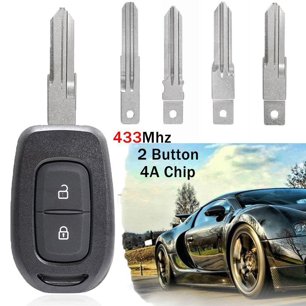 Chìa Khóa Điều Khiển Từ Xa 433Mhz Cho Renault Sandero