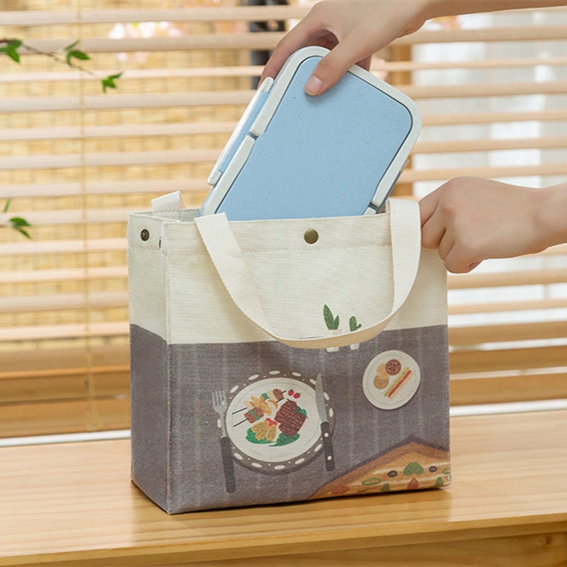 Túi đựng thức ăn trưa giữ nhiệt tiện lợi