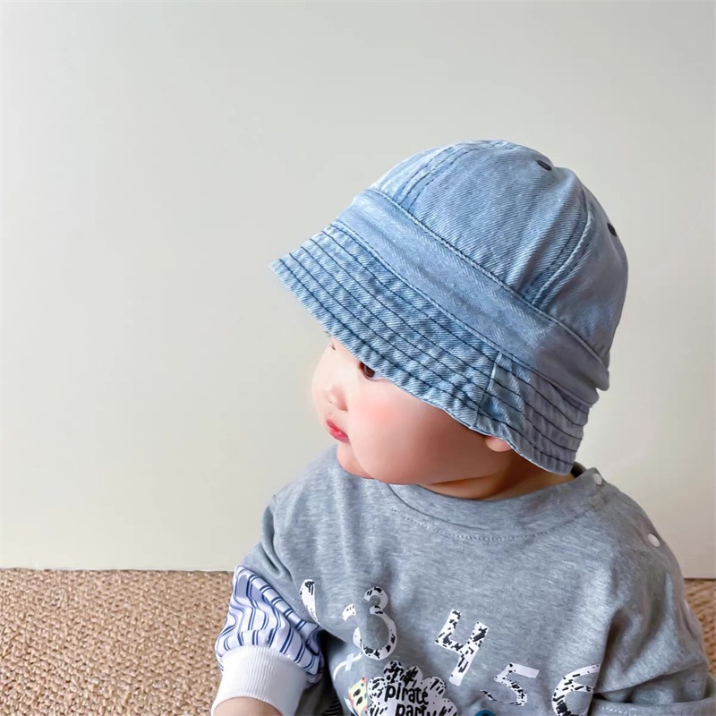 Nón tai bèo denim thời trang đáng yêu dành cho trẻ 1-4 tuổi