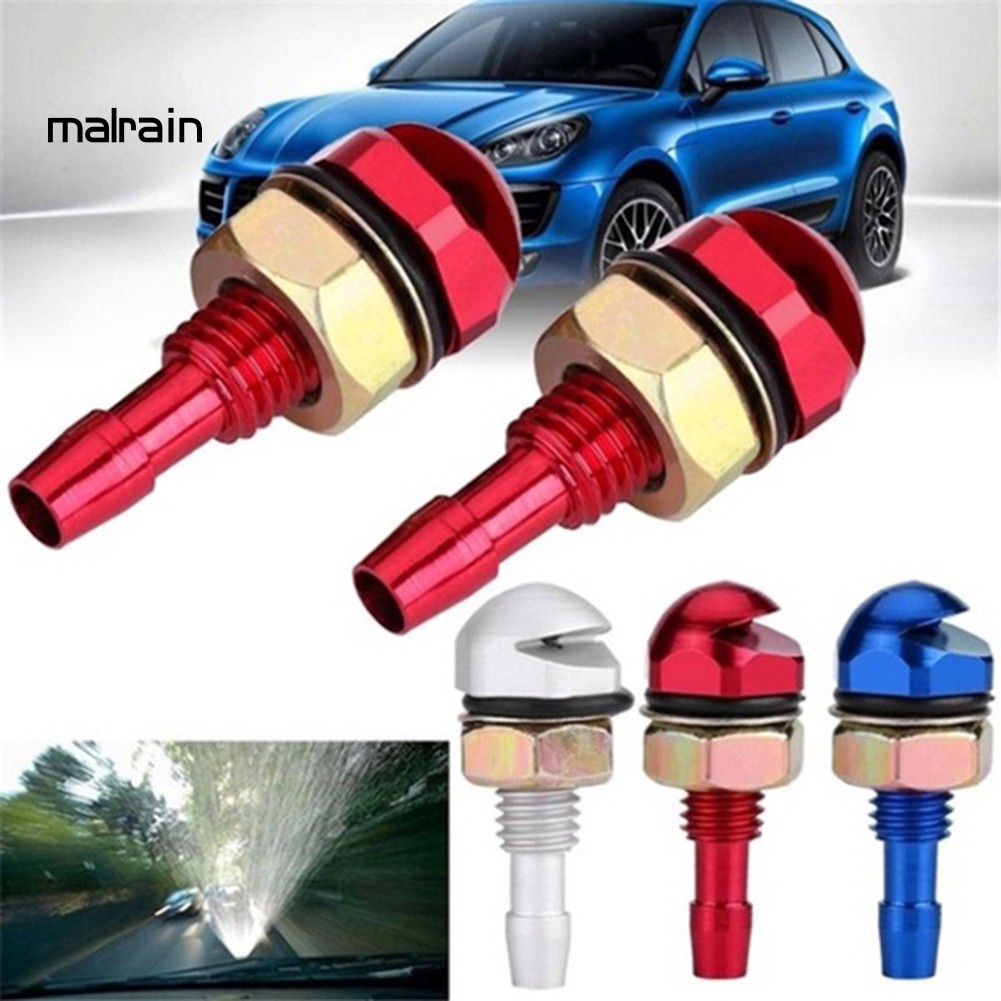 Set 2 Vòi Phun Nước Rửa Kính Chắn Gió Xe Hơi Tiện Lợi