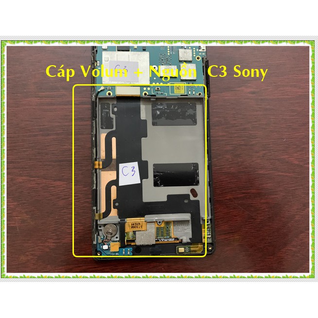 Cáp nguồn và volum C3 Sony