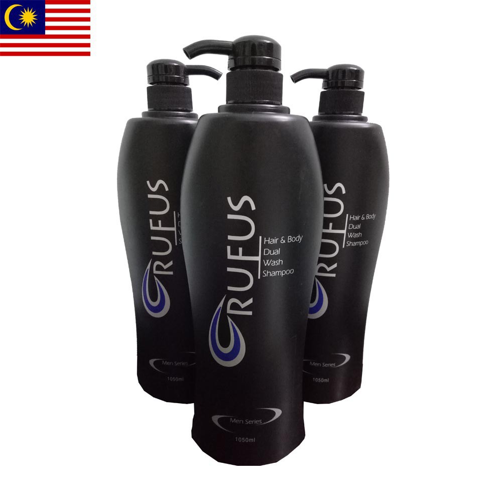 Dầu Gội Đầu Và Tắm Nam Rufus-Malaysia 1050ml