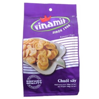 Chuối sấy Vinamit gói 100g