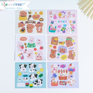 Tờ miếng dán trang trí sổ tay họa tiết hành tinh đáng yêu tiện lợi