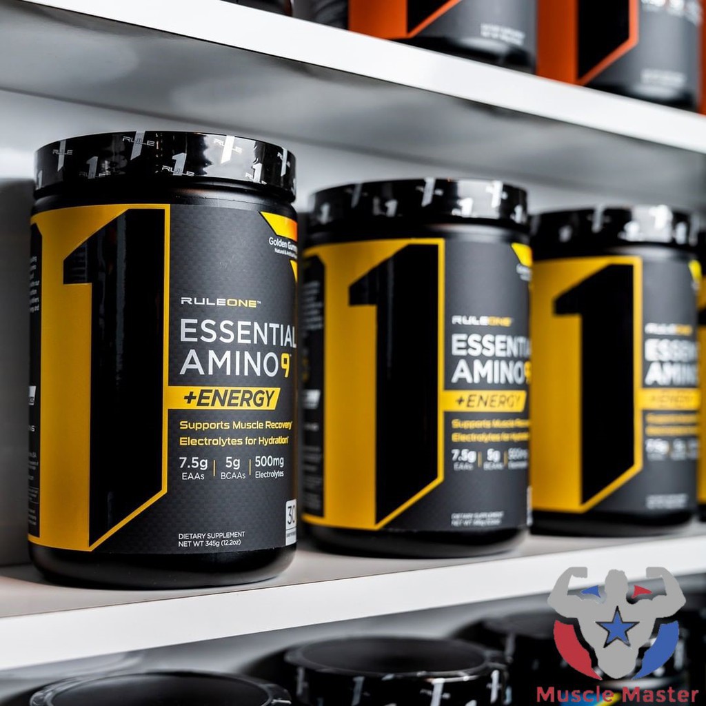 Thực Phẩm Bổ Sung Rule 1 Essential Amino 9 EAA + Energy 30 Lần Dùng