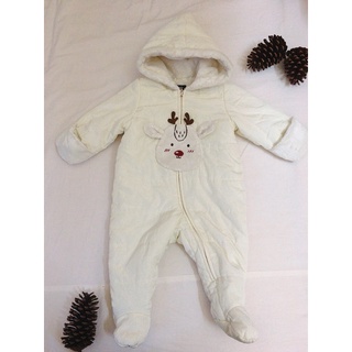 Body suit phao lông ấm cho bé 2hand