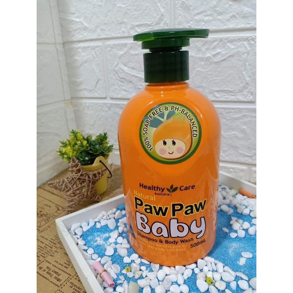 Sữa tắm gội Paw Paw Baby Healthy Care Úc dành cho bé