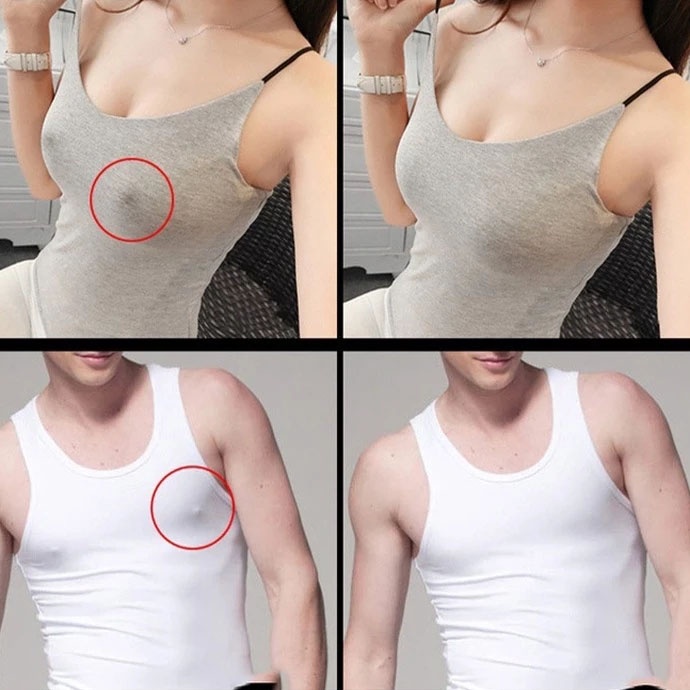 Set 10 Miếng Dán Nhũ Hoa Chống Mồ Hôi Hình Bông Hoa Dễ Thương Dùng Một Lần Cho Nữ