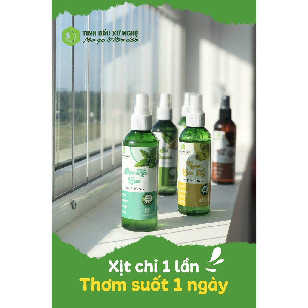 Tinh dầu xịt thơm Vỏ Quế 100ml - Vina Tươi