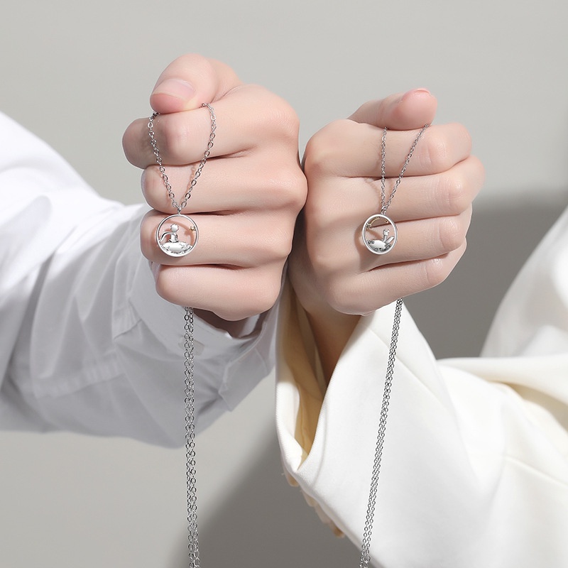 (HOT Sale) Vòng cổ HìNh CáO Dễ Thương Cho CặP Đôi