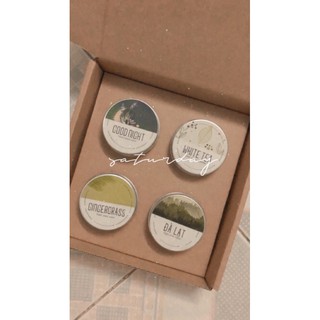 Set 4 Nến thơm Candle Cup travel size 45gr