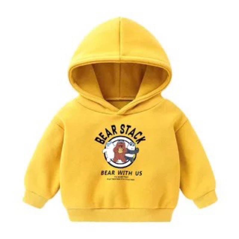 Áo hoodie nỉ bông cho bé