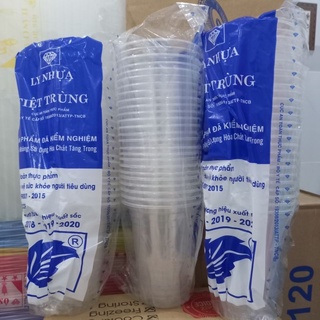 Ly 800 yếu xanh dương. lốc 50 ly 🥃. không kèm nắp
