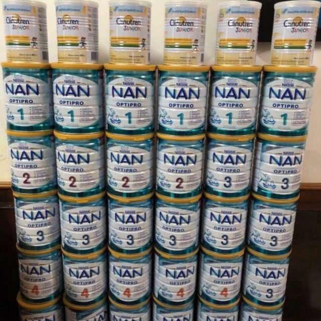 Sữa Nan xách tay Nga số 1,2,3,4 800g