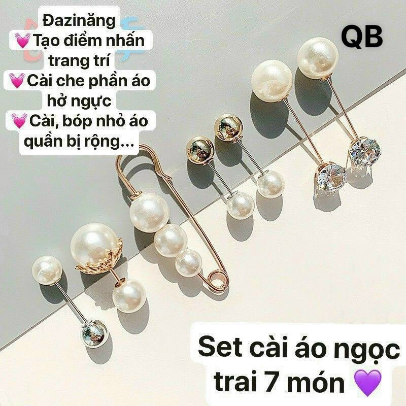 Set 7 Chiếc Cài Áo