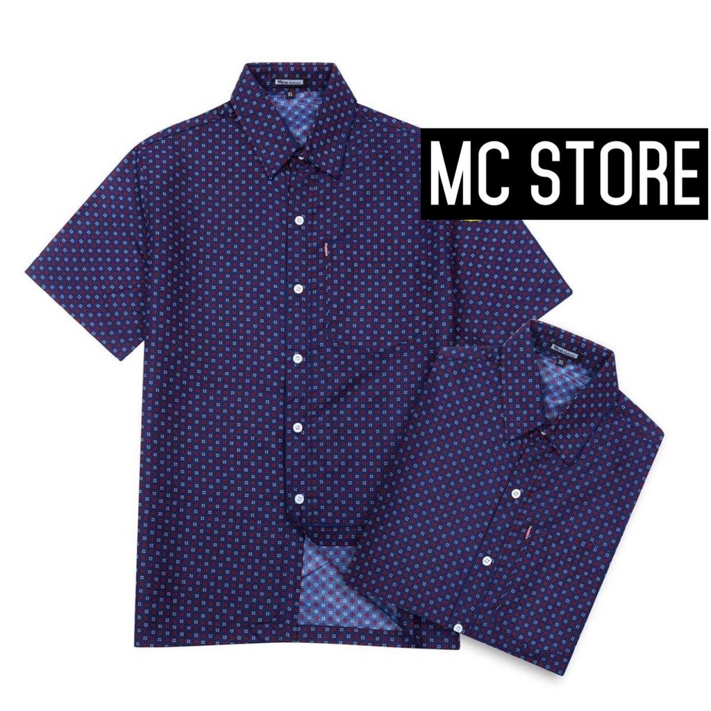 Áo sơ mi nam HỌA TIẾT CAO CẤP Chất vải Kate không nhăn, Sơ mi nam ,Trung Niên cực chất Store