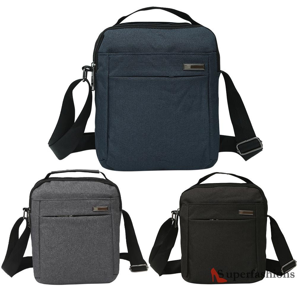 【Hot Sale】Synthetic Linen Men's Business Bag Travel Cool Crossbody Bag Shoulder Bag