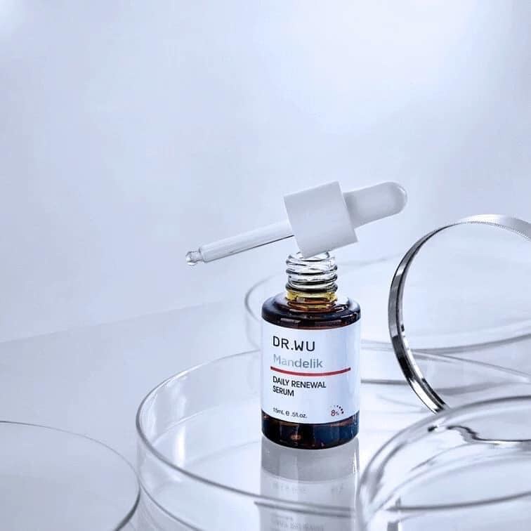 Serum Tái Tạo Da DR.WU Mandelic Acid 6% 8% 18% Mandelik Renewal 15ml Đài Loan