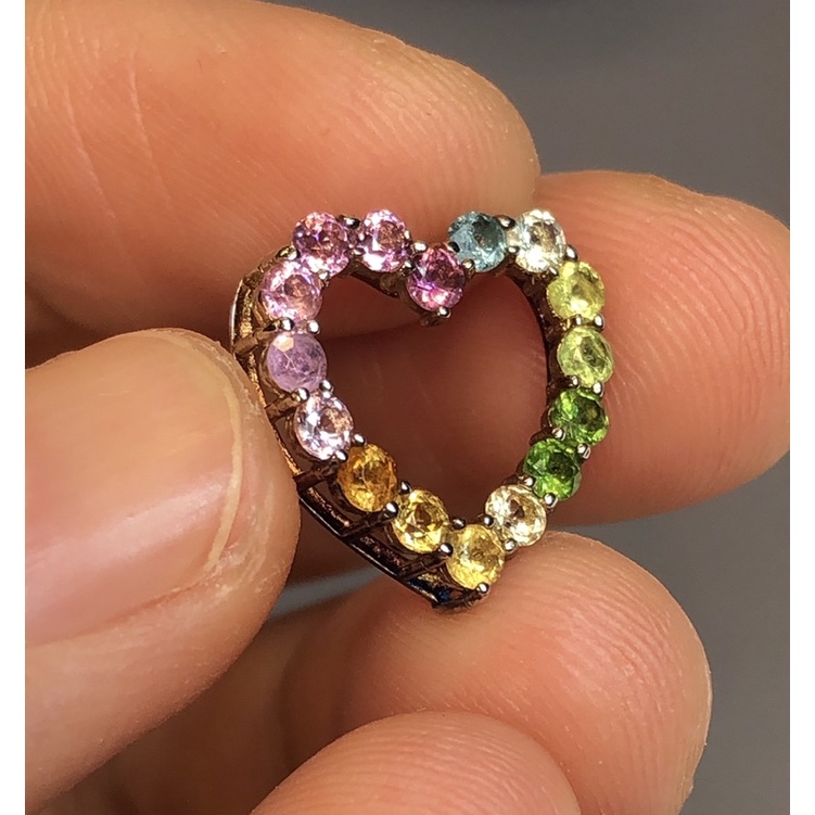 Mặt dây tourmaline