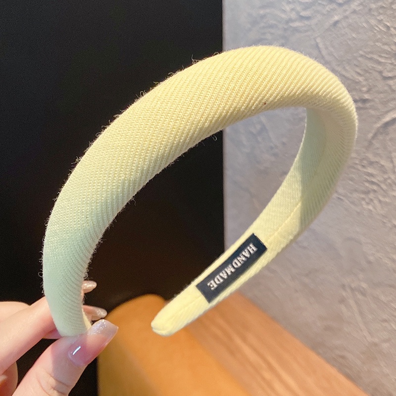 Cài tóc bản rộng chống trượt phong cách thời trang Hàn Quốc