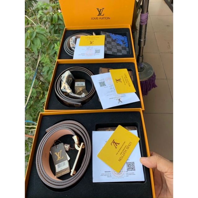Sét thắt lưng + ví fullbox 02