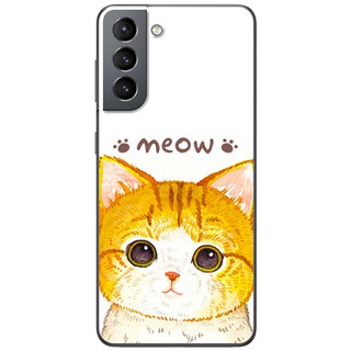 Ốp lưng samsung galaxy s21, s21 plus, s21 ultra in hình meow