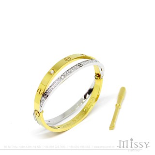 Vòng tay Car LOVE (loại 2 vòng lồng nhau - LIMITED)