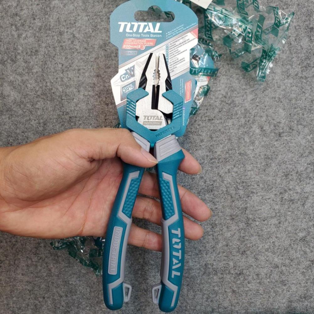 Kìm răng cao cấp (tiết kiệm 30% lực) loại 8 inch TOTAL THT210806S