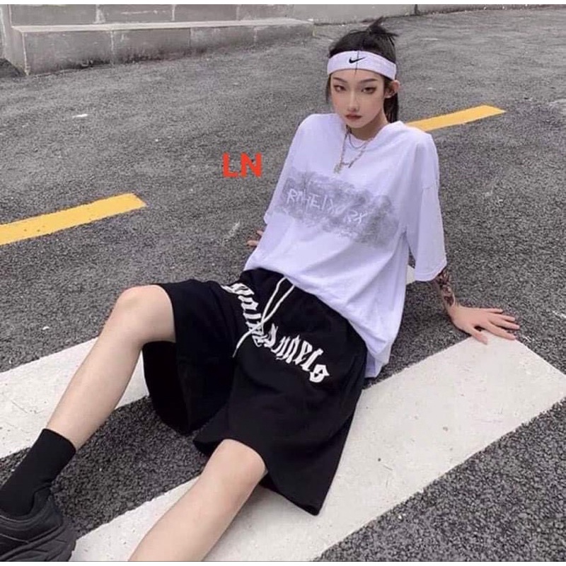 Bộ áo phông 3D + quần đùi chữ TH6