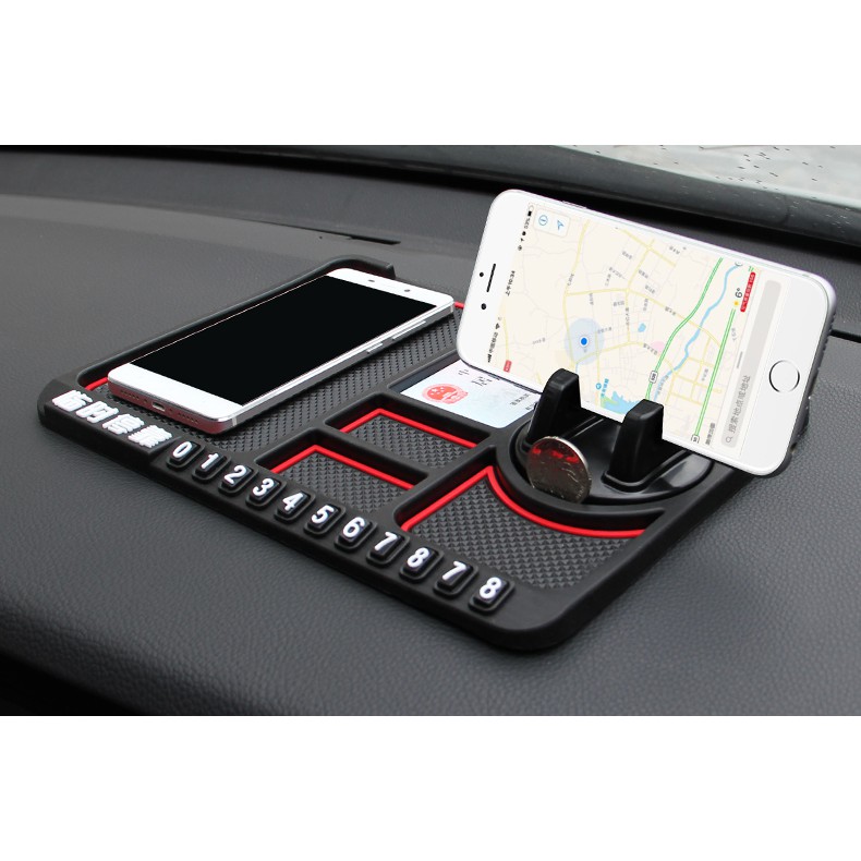 Miếng dán chống trượt trên ô tô - Đế giữ điện thoại trên ô tô - Đế giữ đồ trên ô tô (Màu ngẫu nhiên) | BigBuy360 - bigbuy360.vn