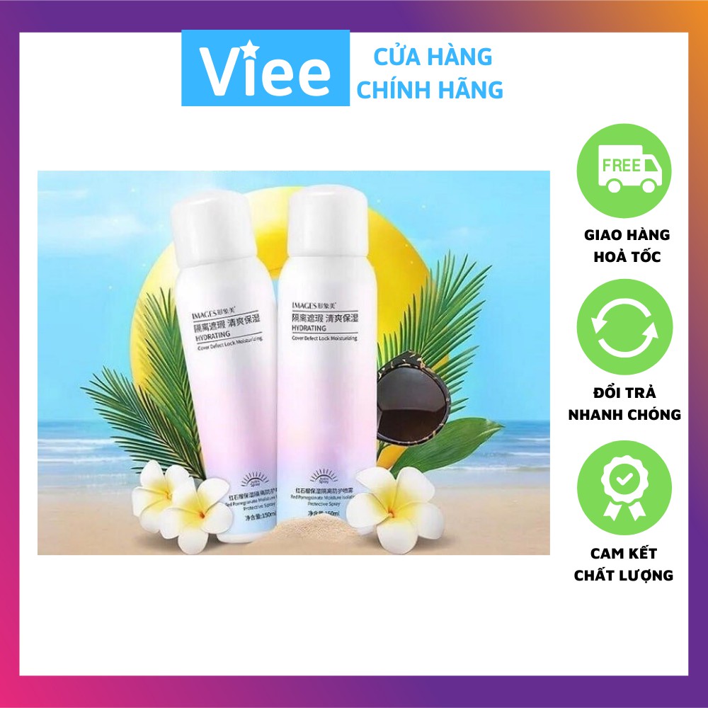 Xịt chống nắng trắng da maycreate 150ml spf35