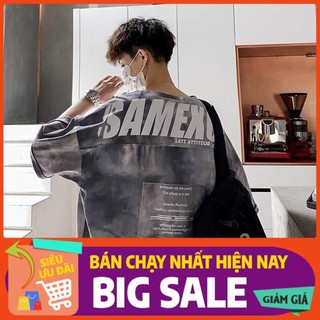 ÁO THUN TSHIRT NAM NỮ FORM RỘNG VẢI COTTON MÀU ĐEN LOANG UNISEX LOANG 3D SAMEXOY 💯