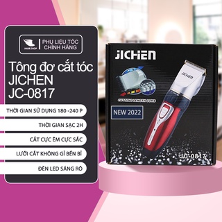 Tông đơ cắt tóc gia đình jichen jc-0817 siêu bền, lâu hết pin