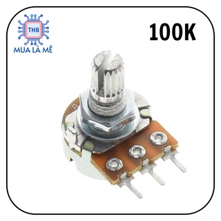 Chiết áp đơn 100k wh148 chất lượng cao.