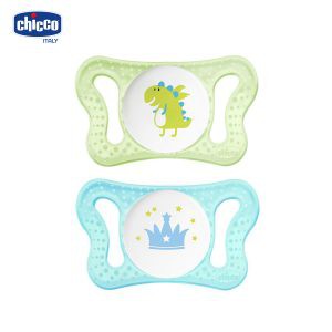 Bộ 2 ti giả chuyên biệt cho trẻ sơ sinh Chicco Micro 0-2m