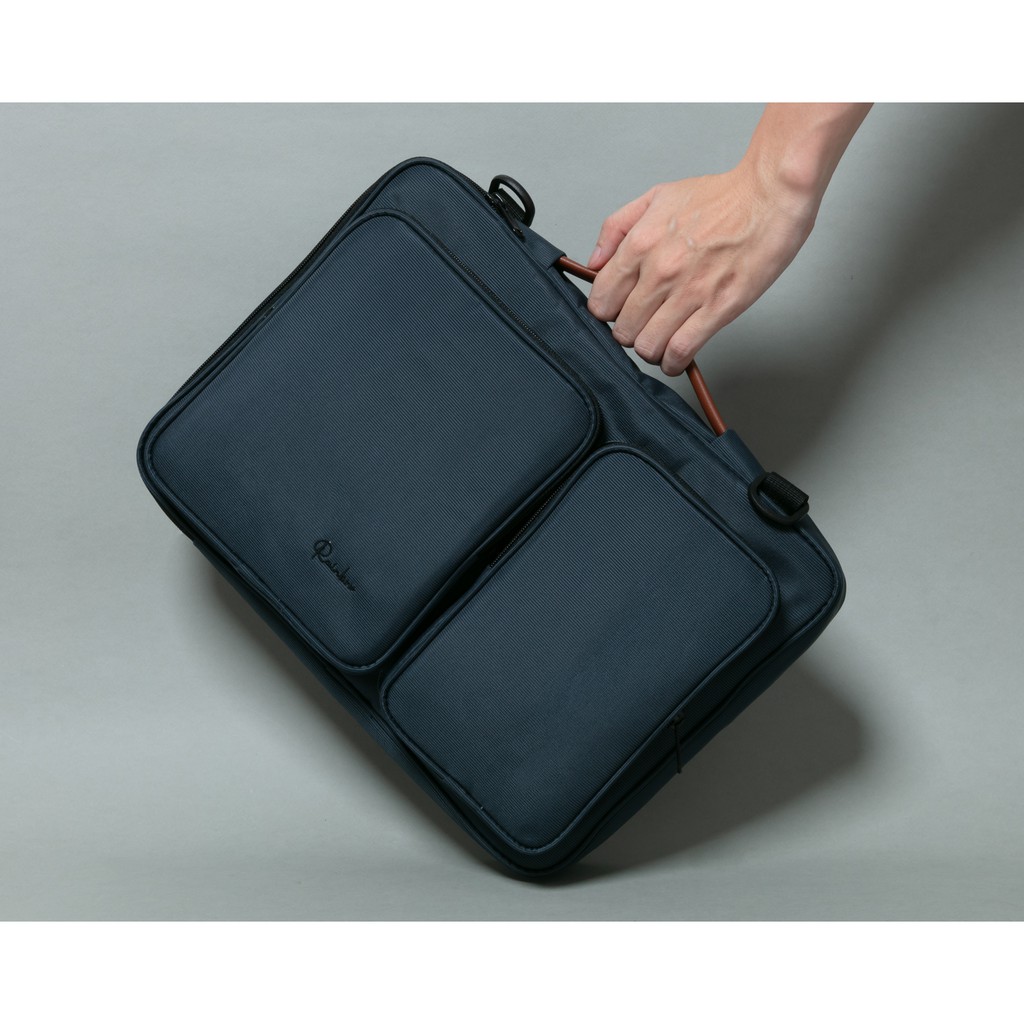 Túi đựng laptop, cặp laptop chống sốc canvas 13-15.6 inch nh có quai đeo chống nước, lót nhung, mút bảo vệ máy tối đa