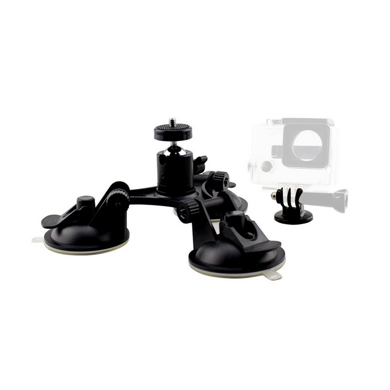 Đế hít kính 3 chân siêu chắc cho Gopro