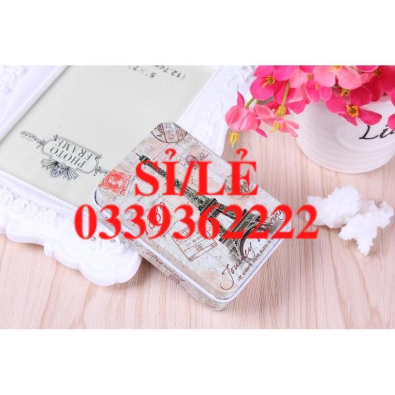 [ HAIANHSHOP ] Hộp đựng trang sức kim loại 9*2,5*6,5c  Duashop &gt;