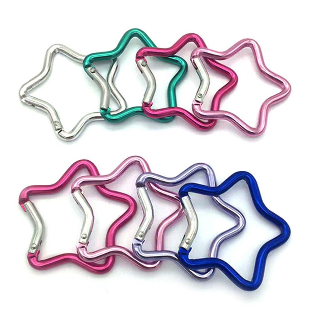 MAG Set 6 / 12 Móc Khóa Leo Núi Bằng Hợp Kim Nhôm Nhiều Màu Mới