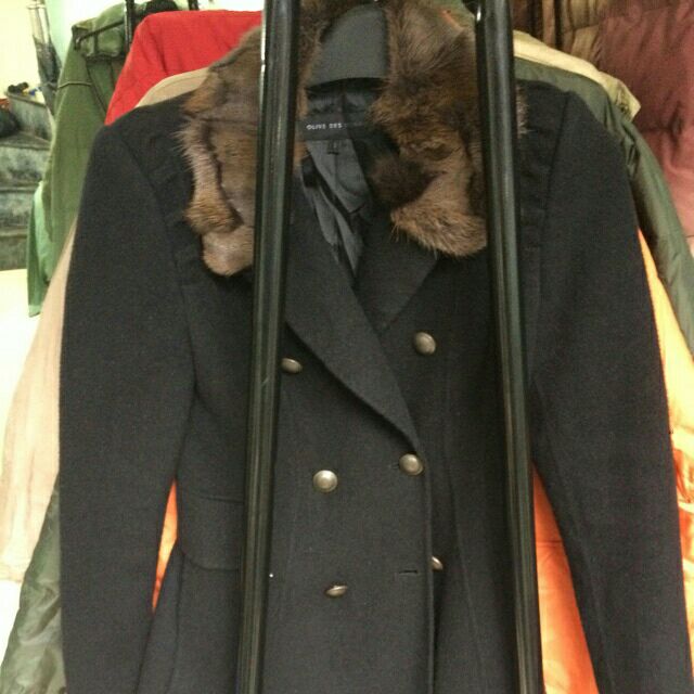 Khoác dạ Elle, Merona, Olive Des Handmade