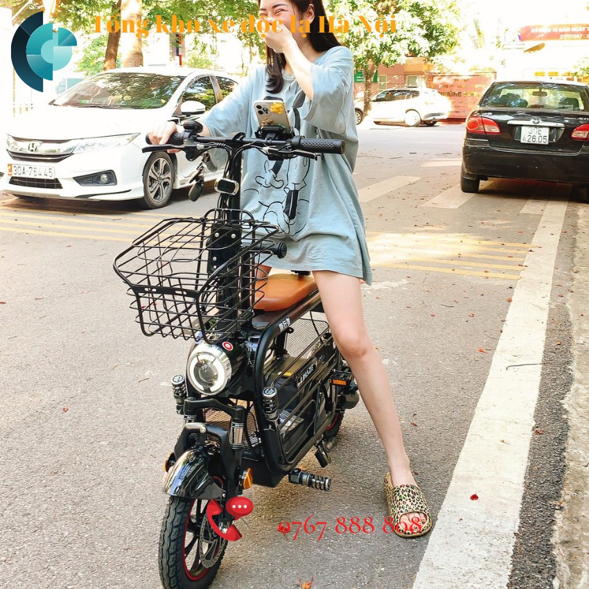 Xe đạp điện Lihaze 🔥 HÀNG CHÍNH HÃNG 🔥 Xe điện gấp gọn Lihaze pin 15a chạy tối đa 70km