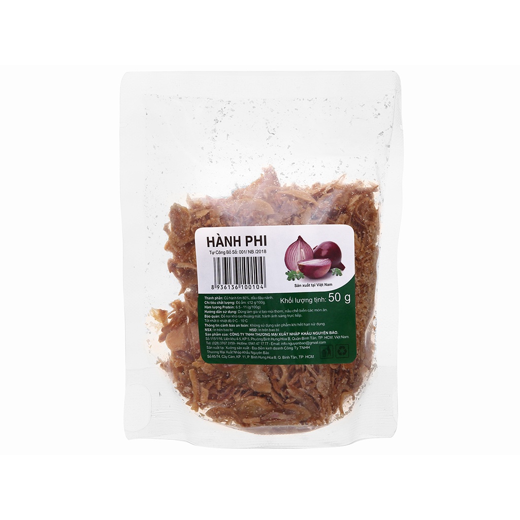 Hành phi Nguyên Bảo gói 50g