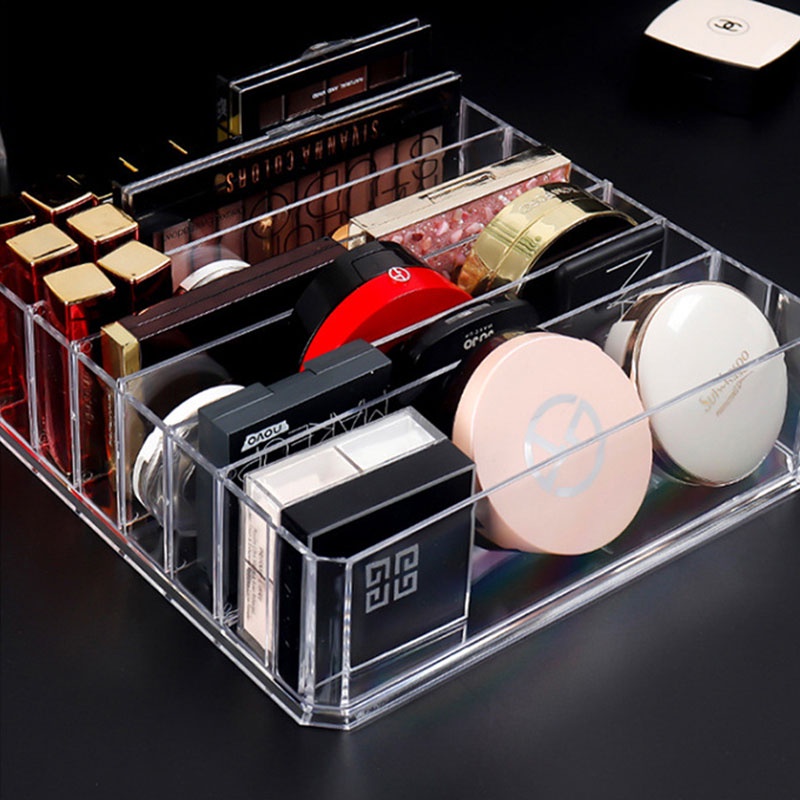 Hộp đựng mỹ phẩm cỡ lớn bằng acrylic trong suốt tiện dụng