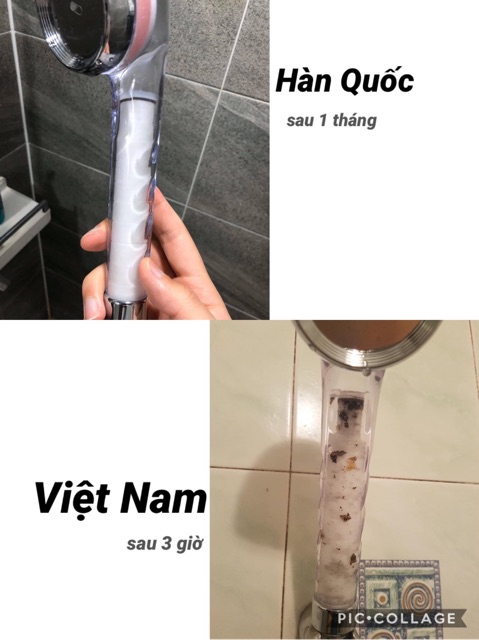 Vòi sen lọc nước Hàn Quốc Showerfit