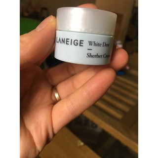 Kem dưỡng LANEIGE white drew tone up  Sherbet cream 10 ml