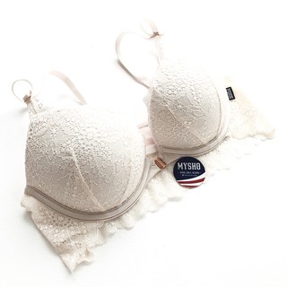 Áo lót nâng ngực nhiều 32B/B70 màu Coconut Date Super Push-Up - Victoria's Secret USA