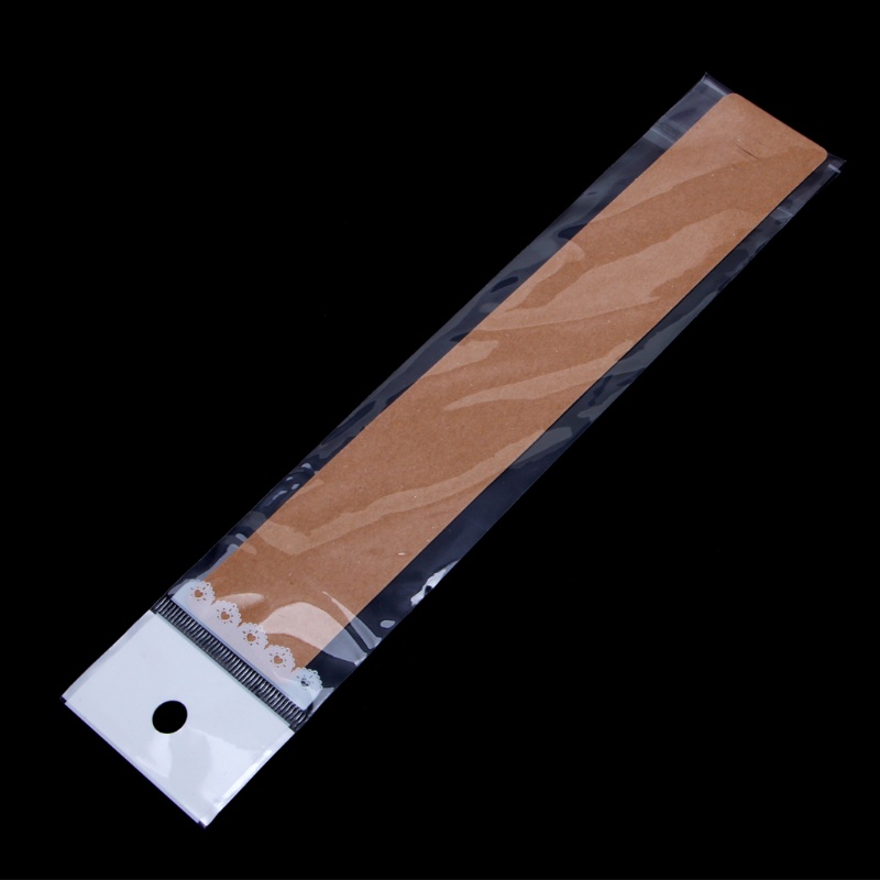 Set 100 Tấm Giấy Kraft Hình Chữ Nhật Dùng Để Trưng Bày Trang Sức