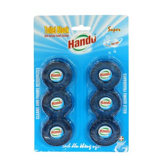 [Giá công phá] Viên tẩy và làm thơm toilet 6 viên của Hando
