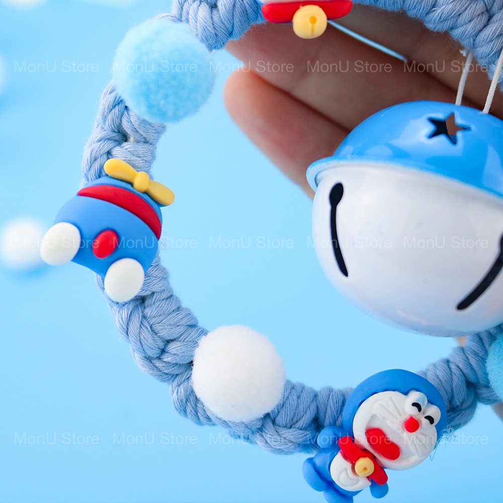 Vòng may mắn, vòng chuông gió DORAEMON DOREMON dùng trang trí nhà, xe ô tô,... dễ thương cute MON0259 TooYoo